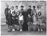 1946_Scuola elementare con il maestro Don Francino