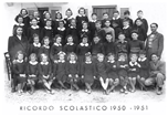 1950_Scuola elementare con il maestro Squillari