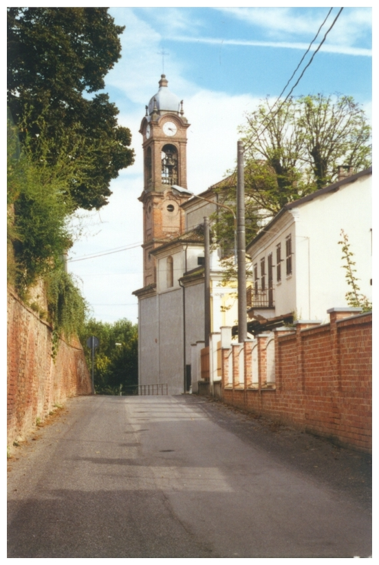 La parrocchia vista da Via Alfieri